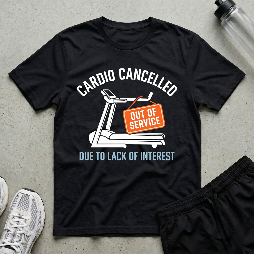 Cardio Cancelled T-Shirt