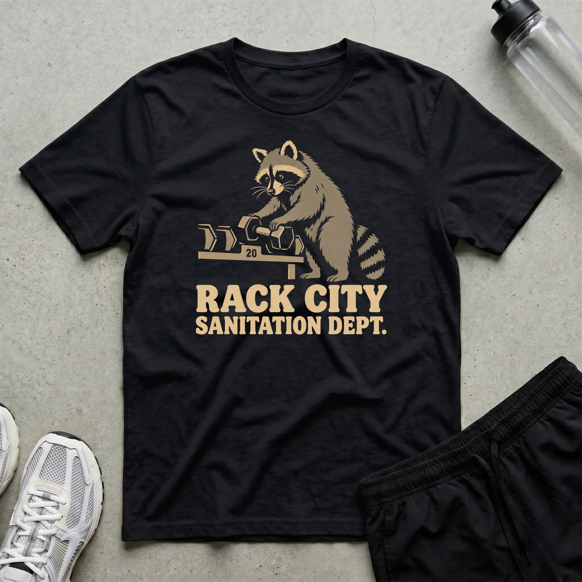 Rack City Sanitation T-Shirt - Black