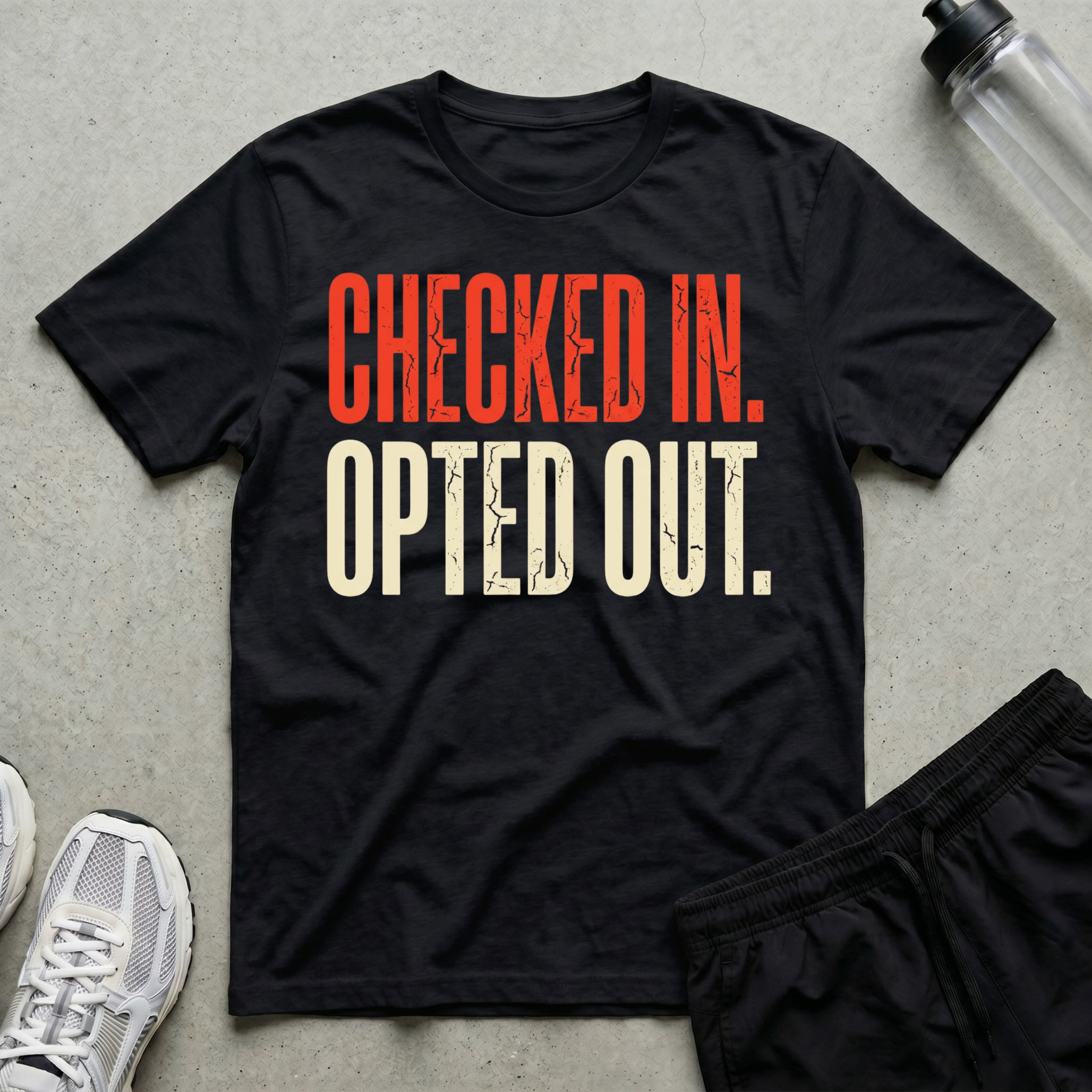 Checked In Opted Out T-Shirt