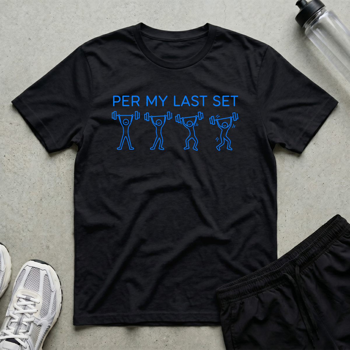 Per Last Set T-Shirt - Black