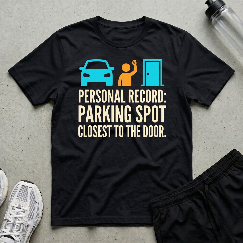 Parking Spot Record T-Shirt