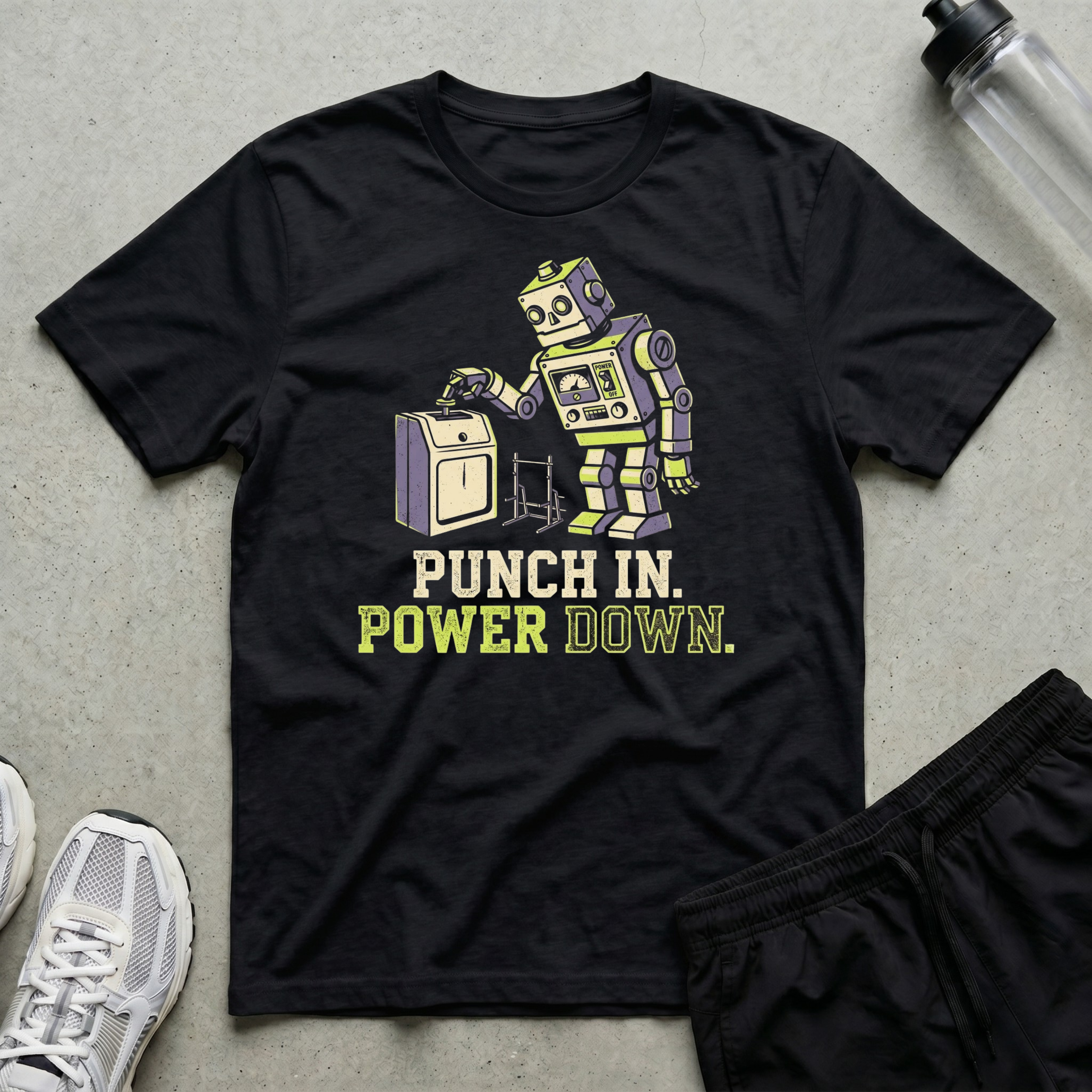Punch In Power Down T-Shirt