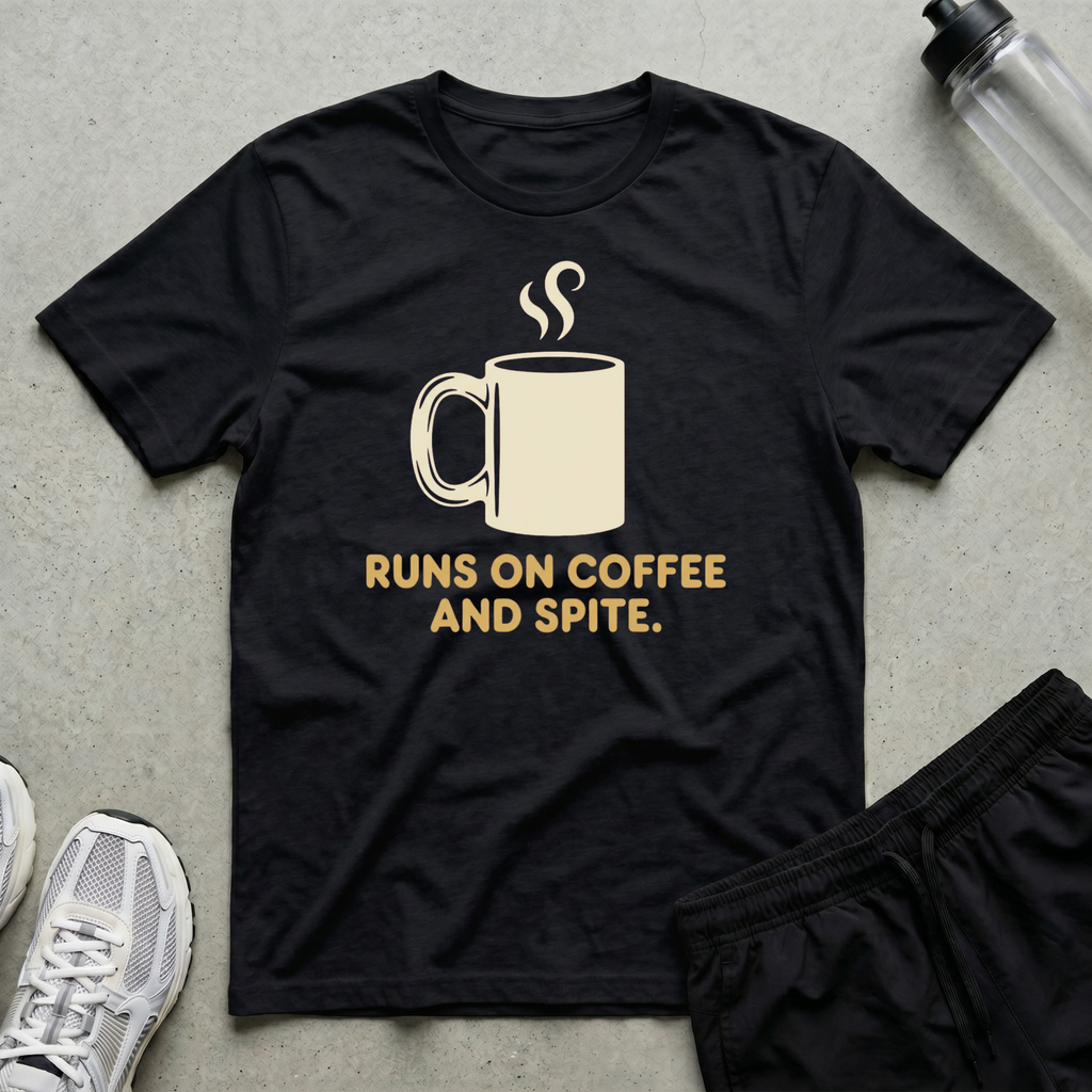 Runs On Coffee Spite T-Shirt