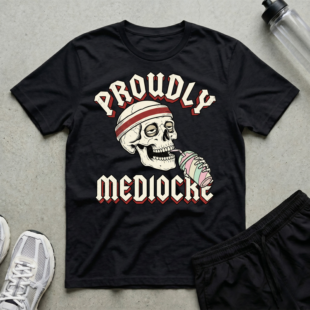 Proudly Mediocre Gothic T-Shirt