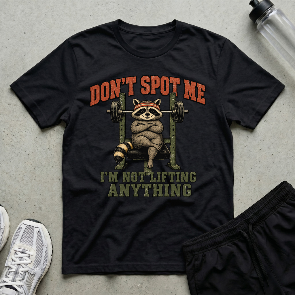 Dont Spot Me Raccoon T-Shirt