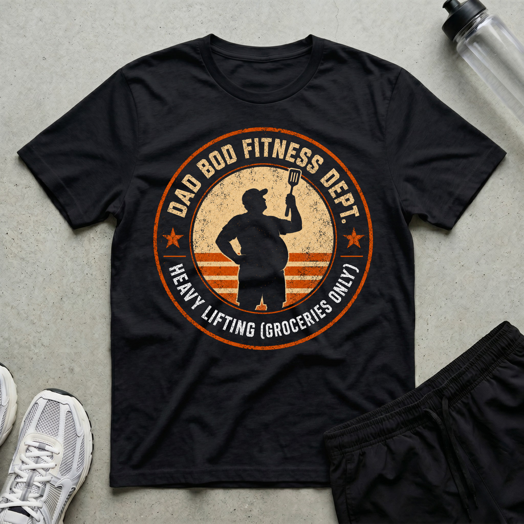 Dad Bod Fitness Dept. T-Shirt