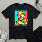Resting Gym Face Portrait T-Shirt