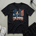 Hidden From Dishes T-Shirt - Black