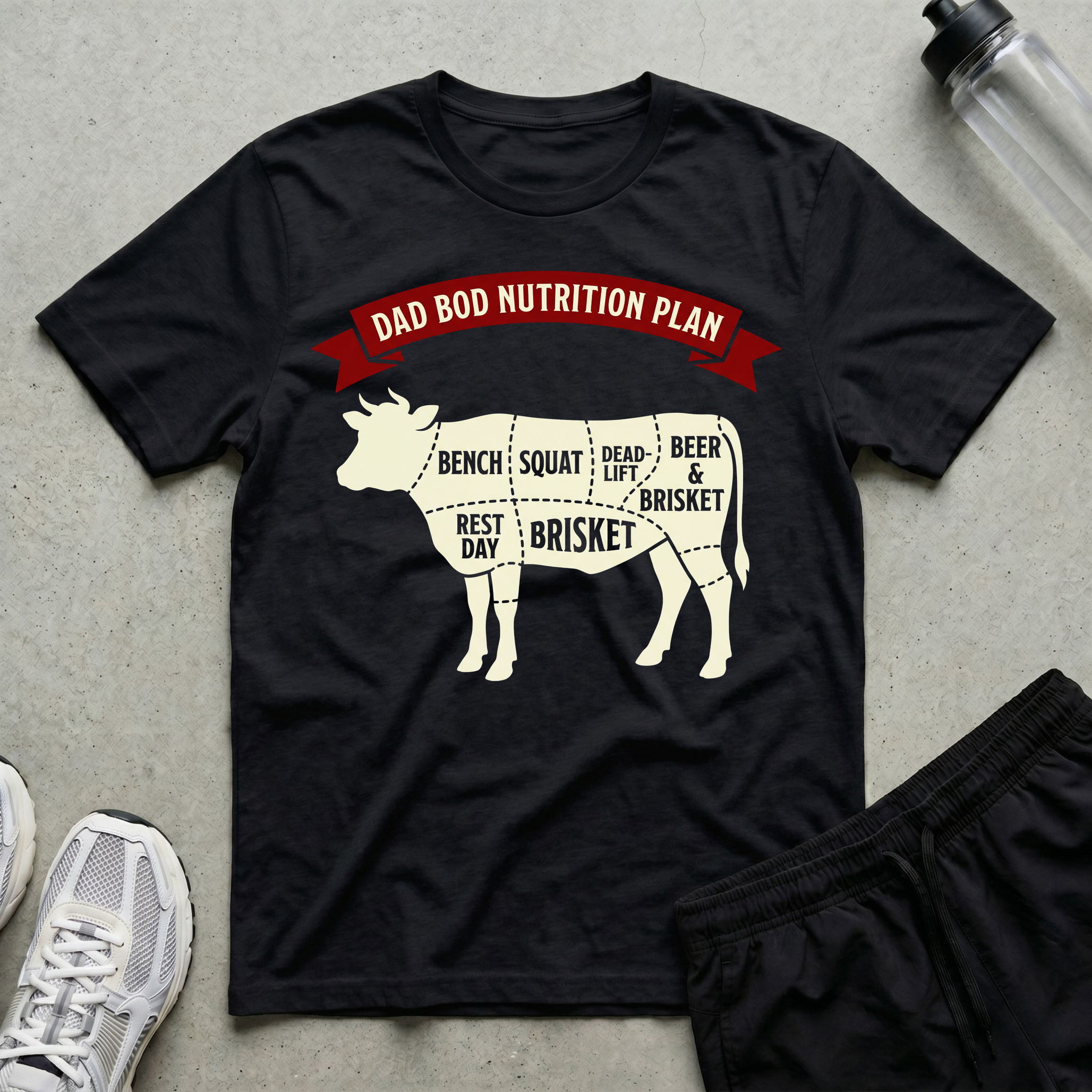 Dad Bod Nutrition Plan T-Shirt