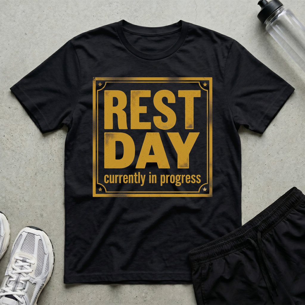 Rest Day In Progress T-Shirt