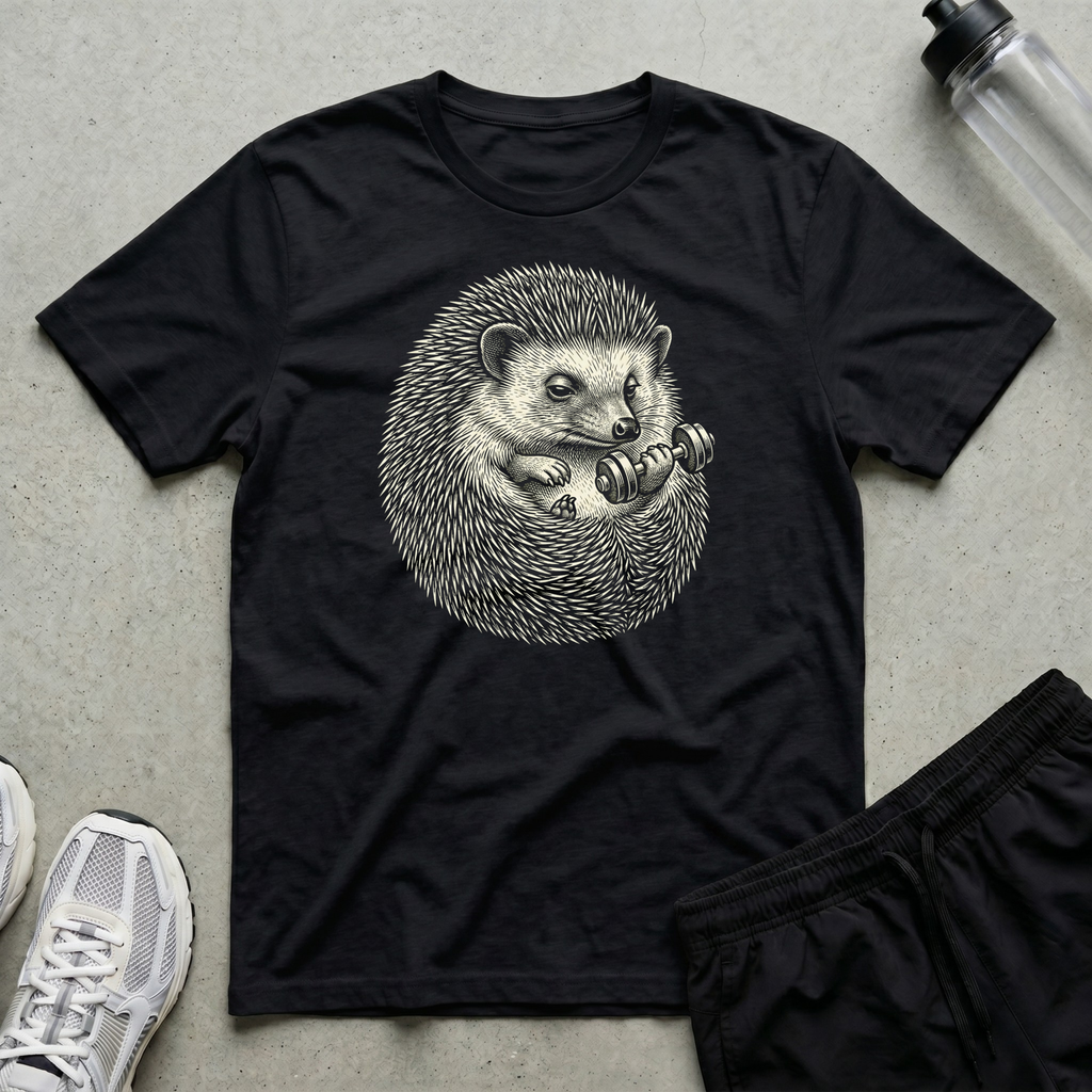 Hedgehog Mid Curl T-Shirt