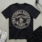 Emotional Support Spotter Badge T-Shirt