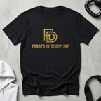 Forged in Discipline line art