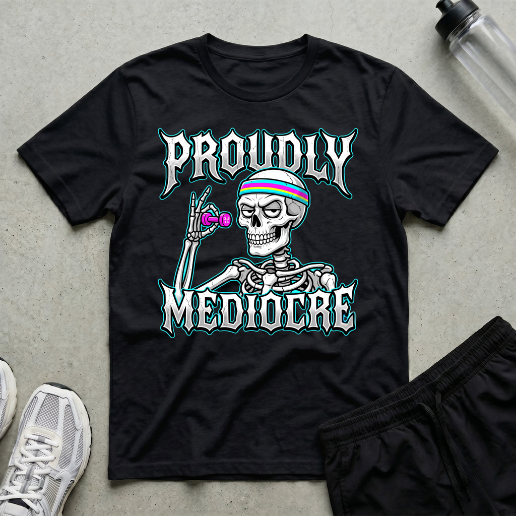 Proudly Mediocre Peace Sign T-Shirt