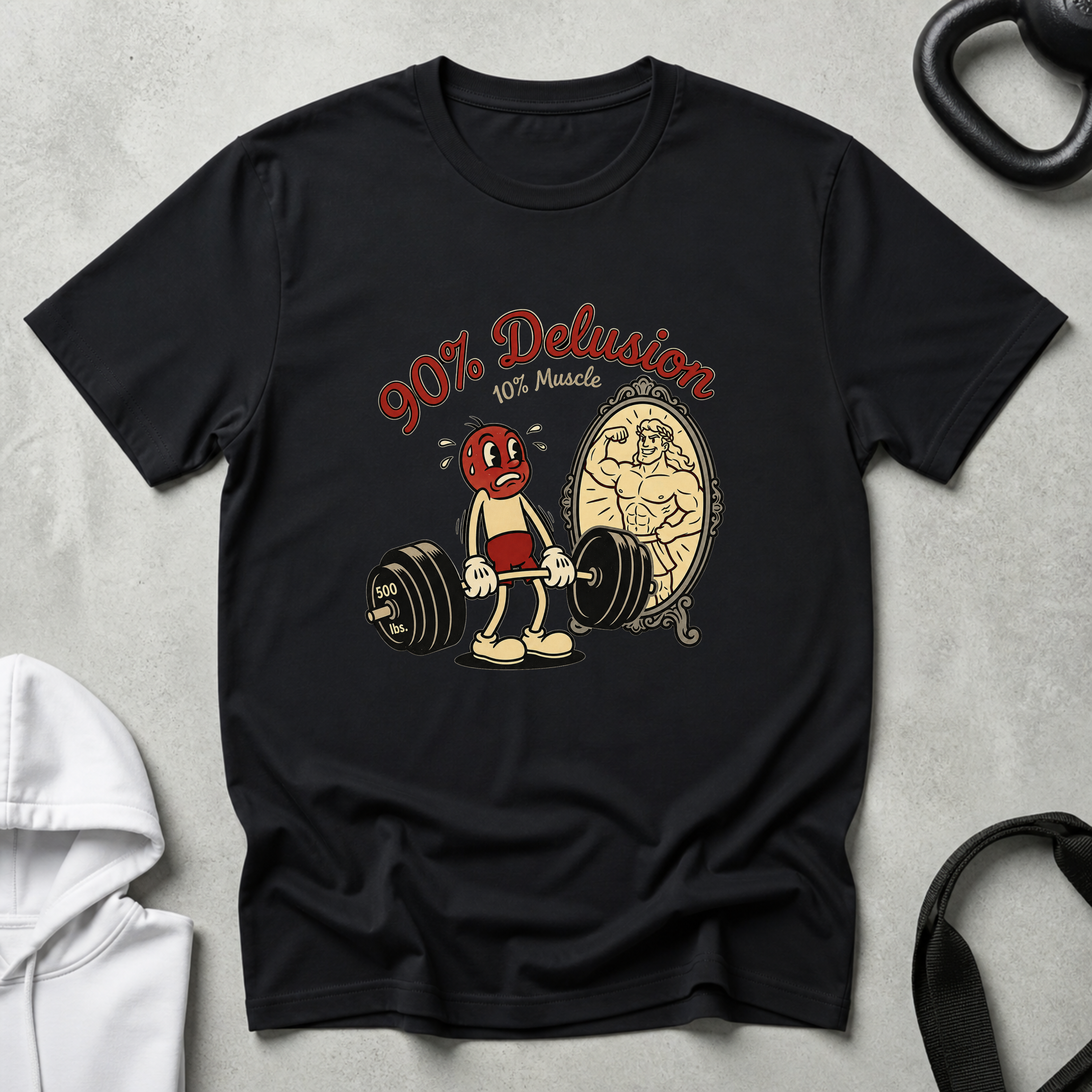 90% delusion T‑Shirt