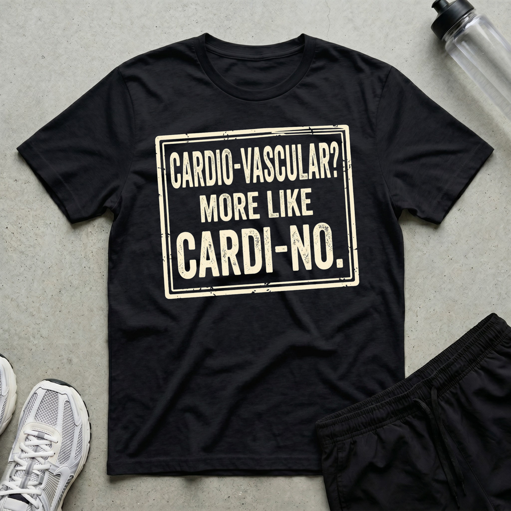 Cardio Cardi No T-Shirt
