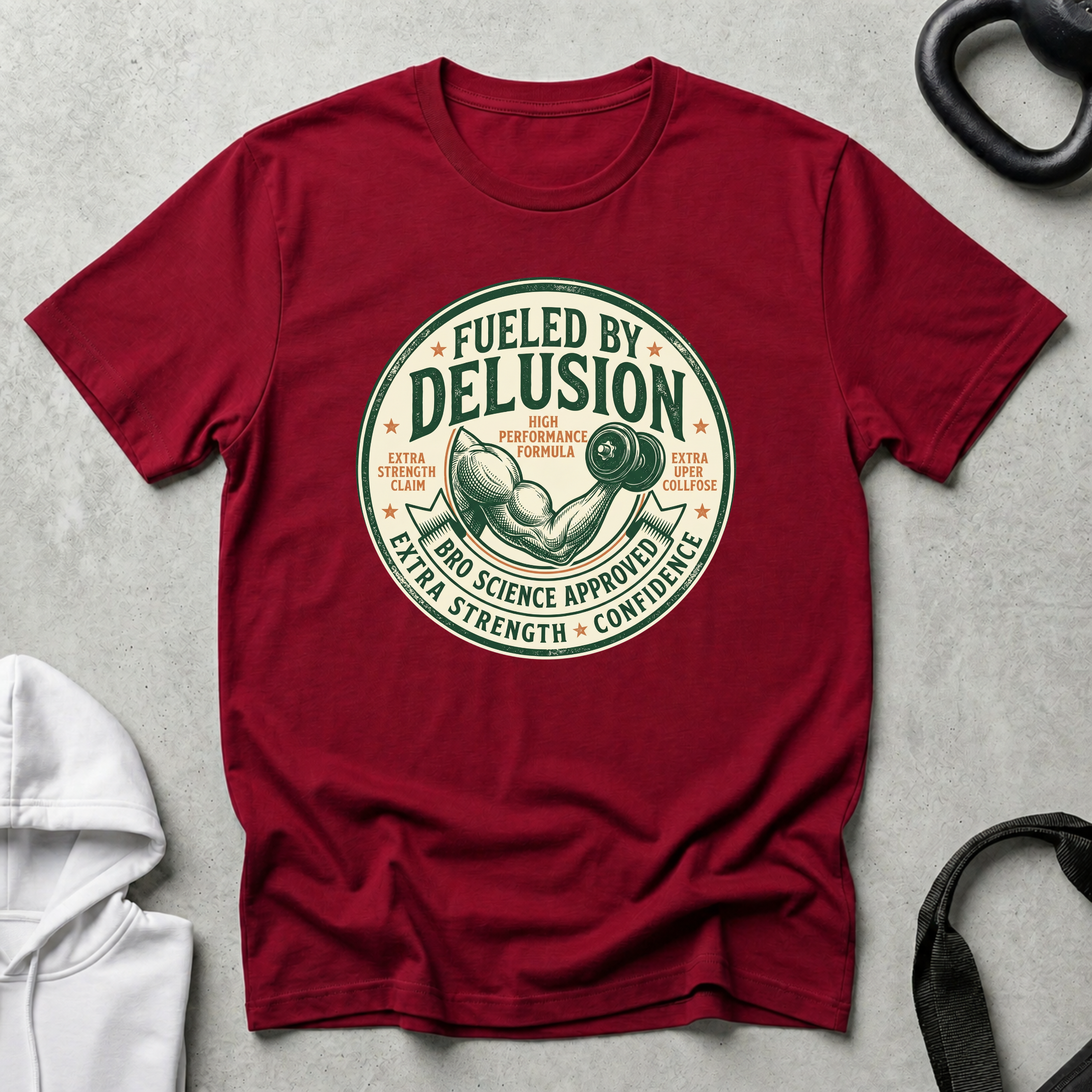 fueled by delusion badge