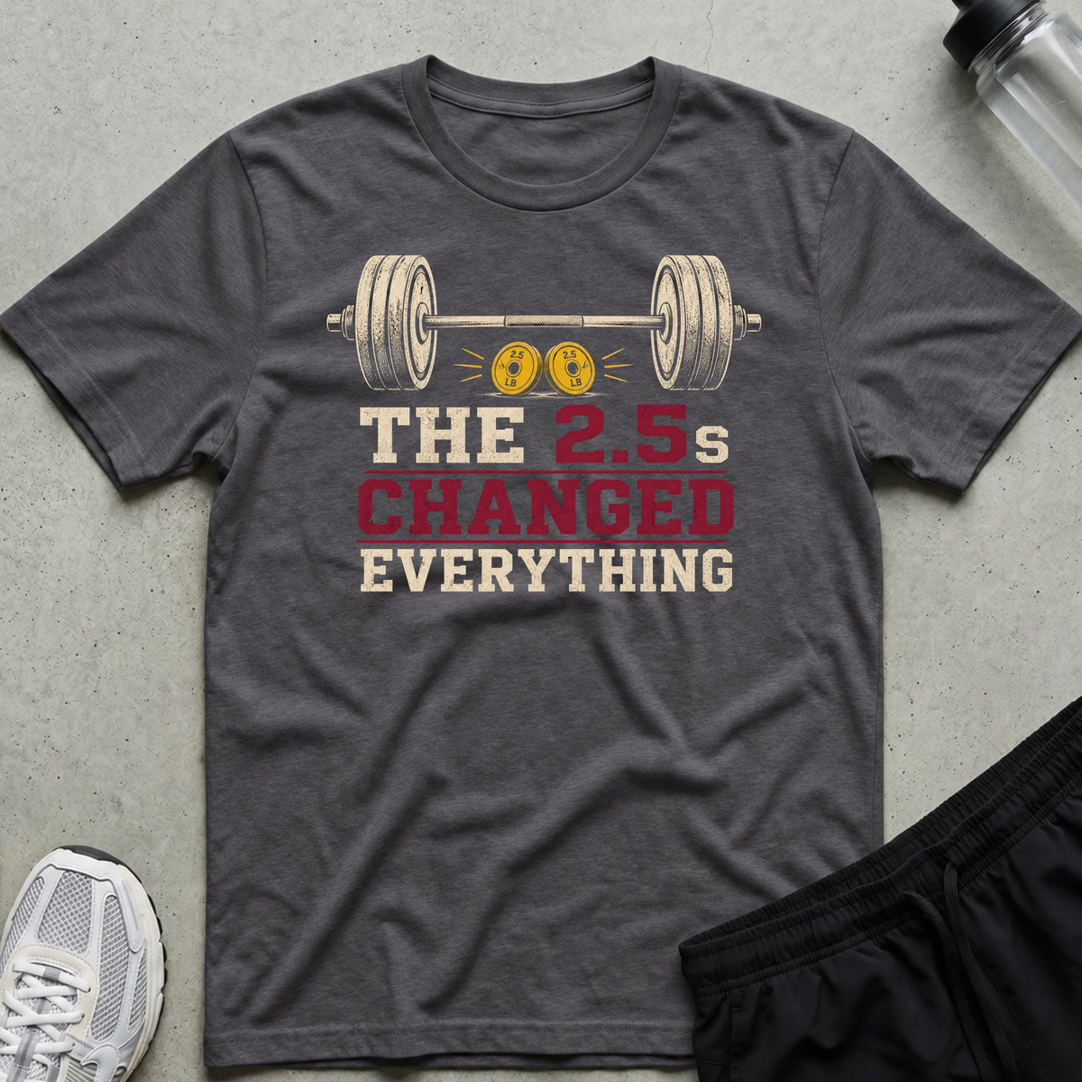 25s Changed Everything T-Shirt - Charcoal