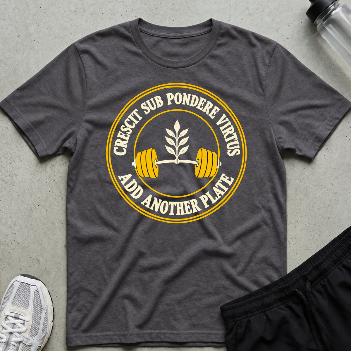 Add Another Plate T-Shirt - Charcoal