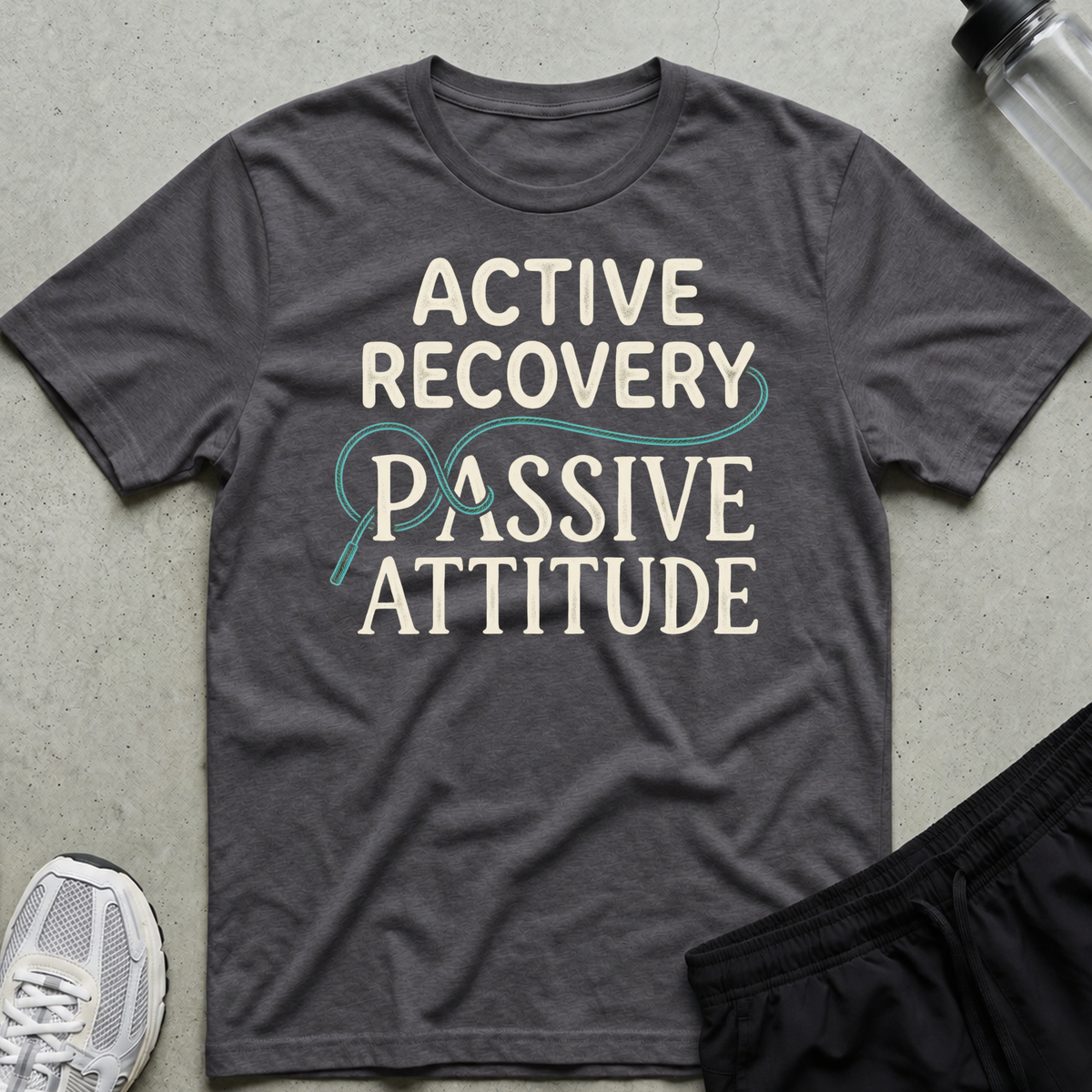 Active Recovery T-Shirt - Charcoal