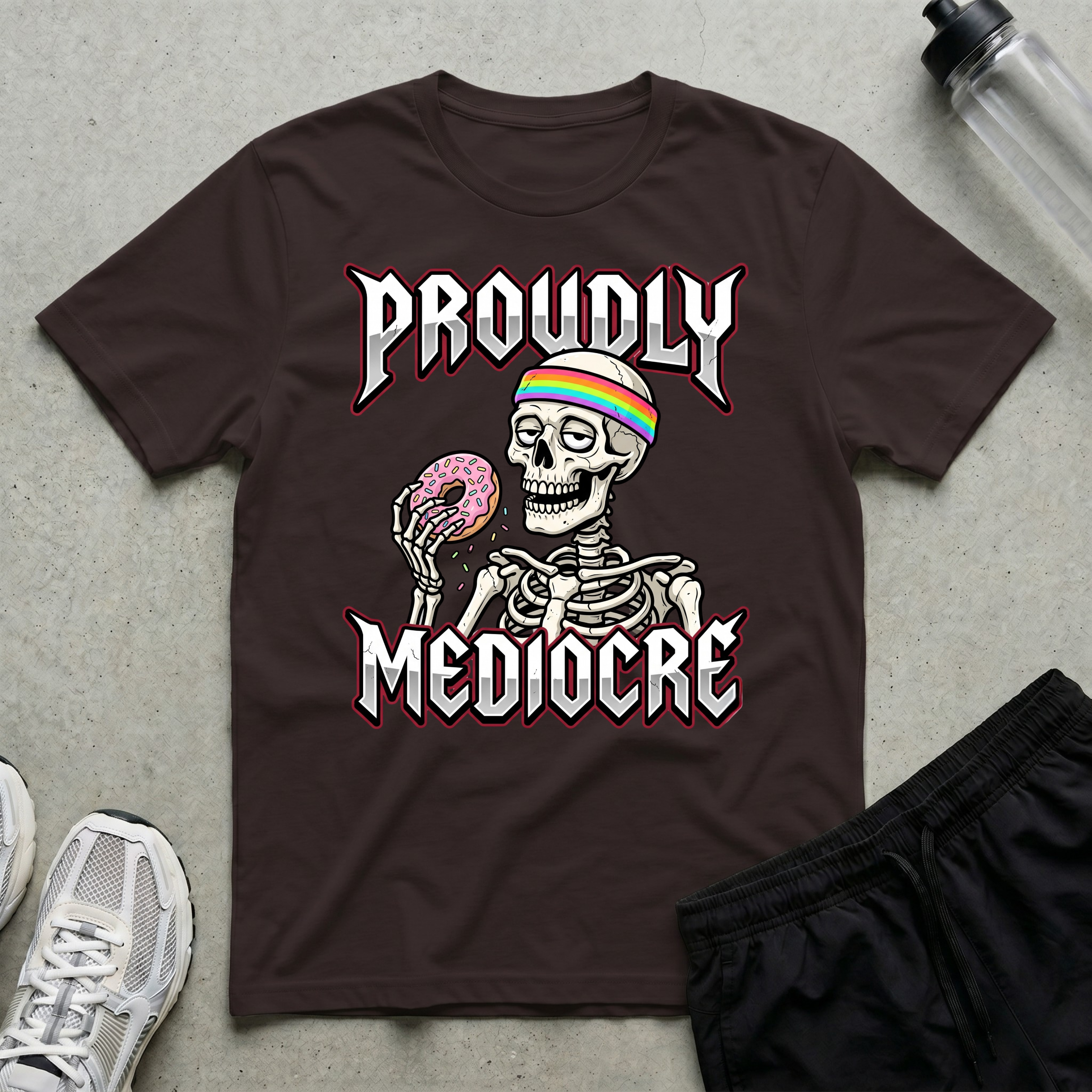 Proudly Mediocre Donut T-Shirt