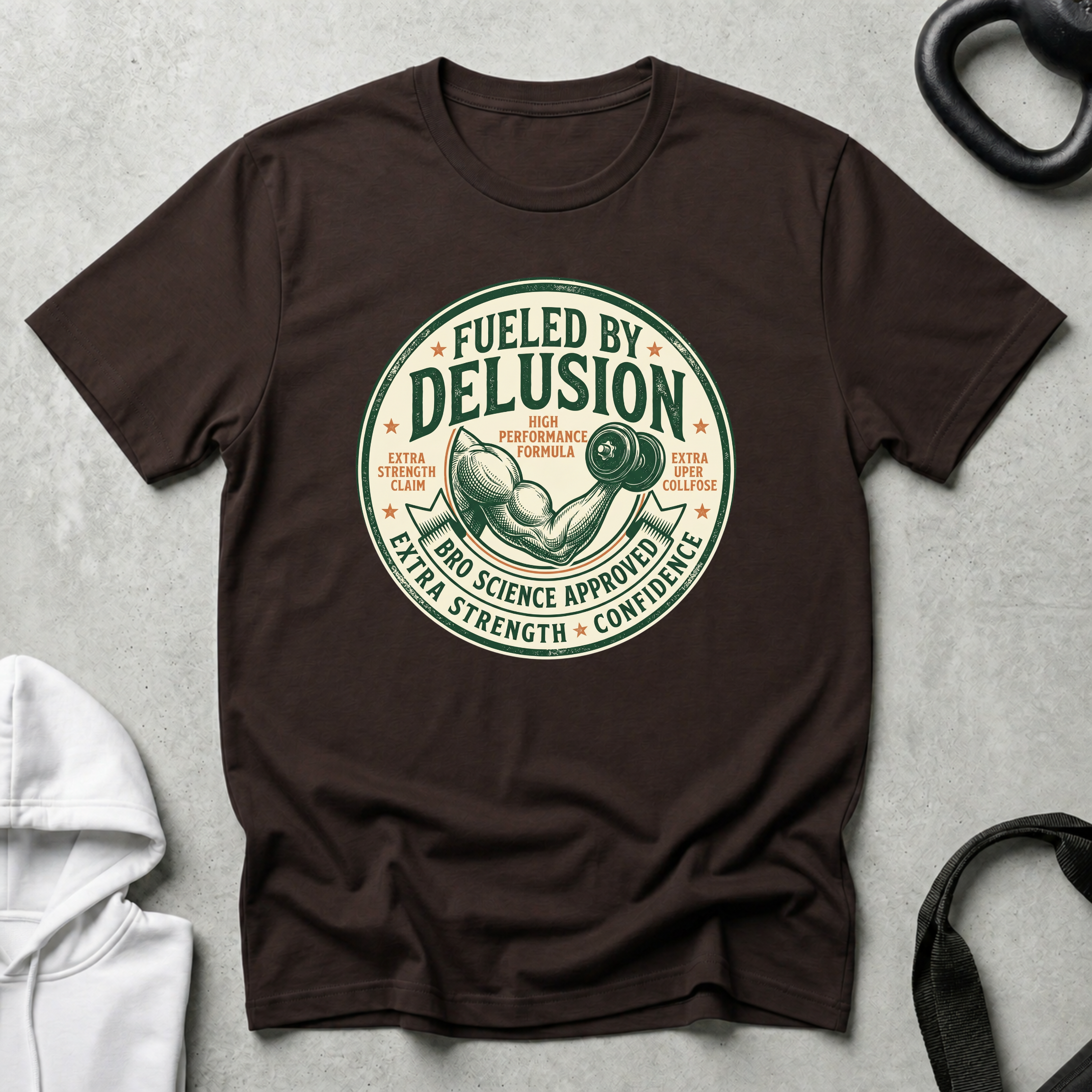 fueled by delusion badge