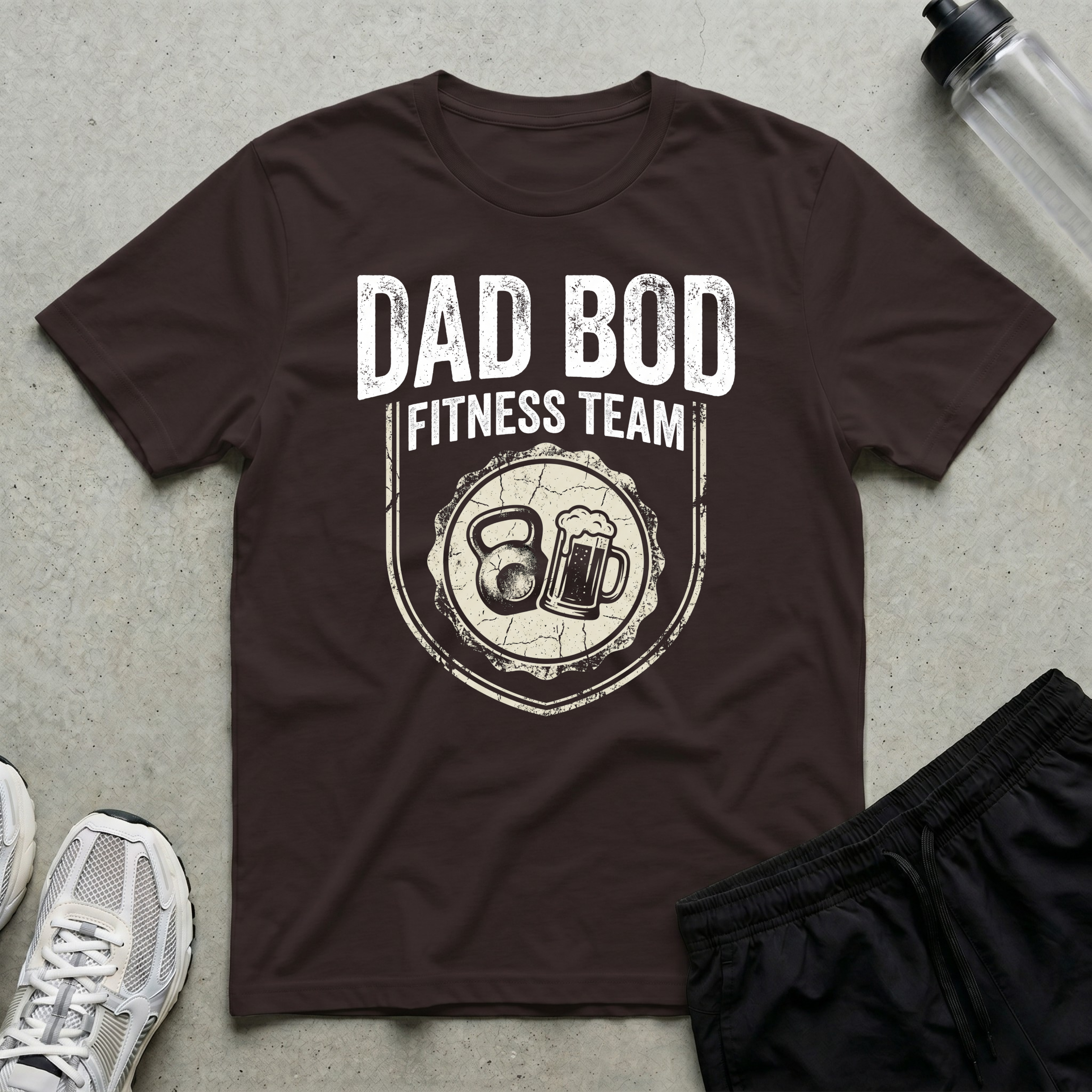 Dad Bod Fitness Team T-Shirt