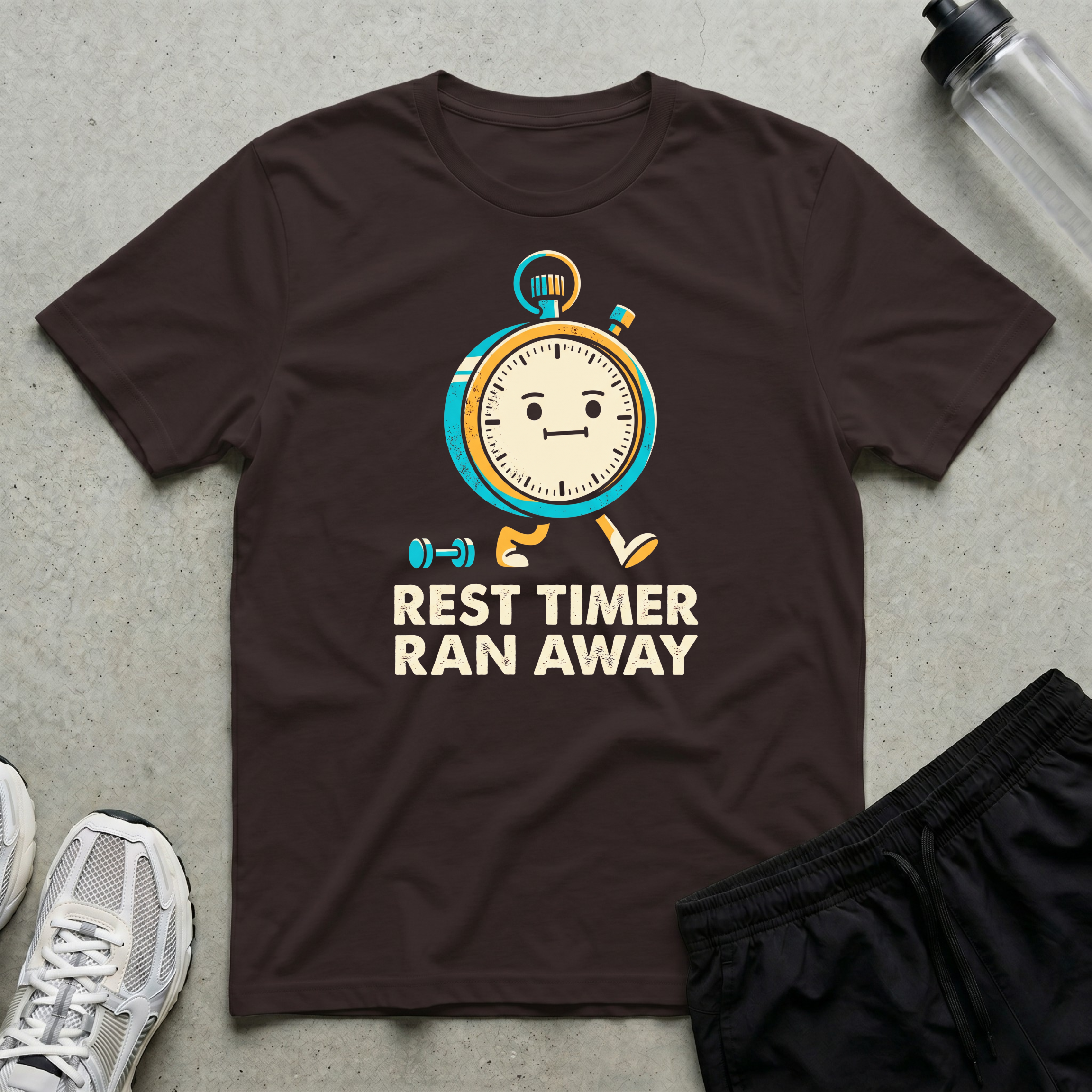 Rest Timer Ran Away T-Shirt