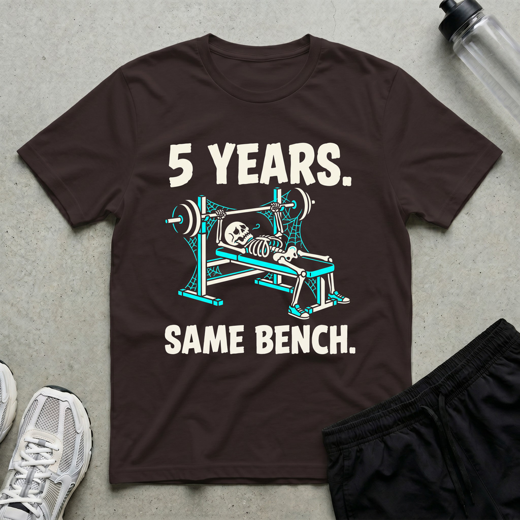 5 Years Same Bench T-Shirt