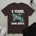 5 Years Same Bench T-Shirt