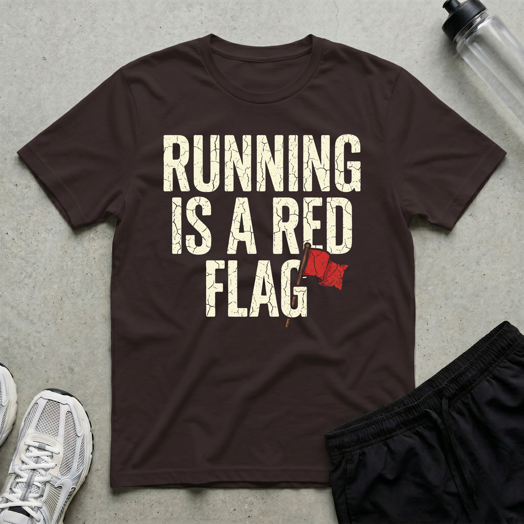 Running Red Flag T-Shirt