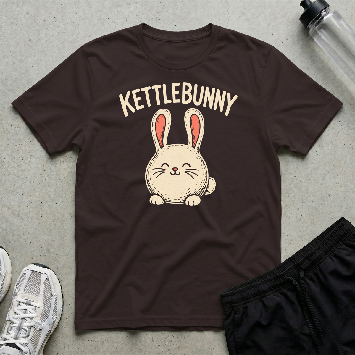 Kettlebunny T-Shirt - Dark Chocolate