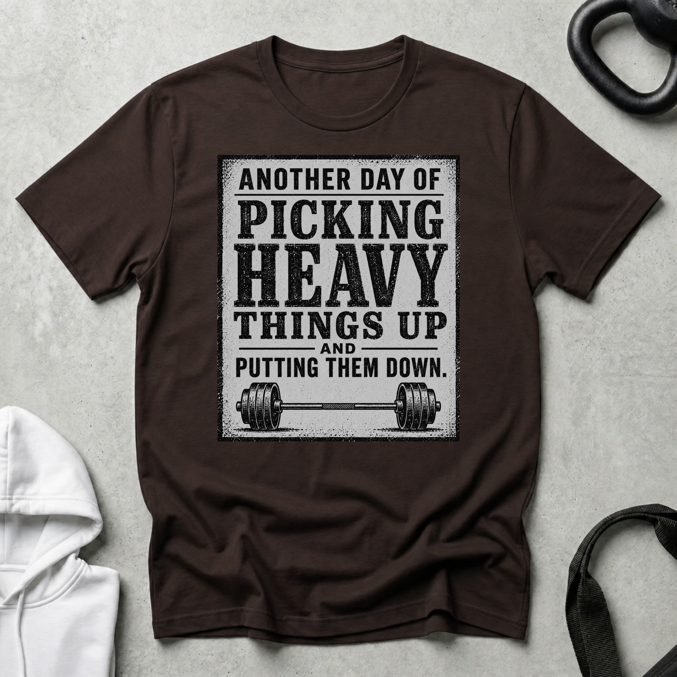 Another Day Of Picking Heavy Thing Up