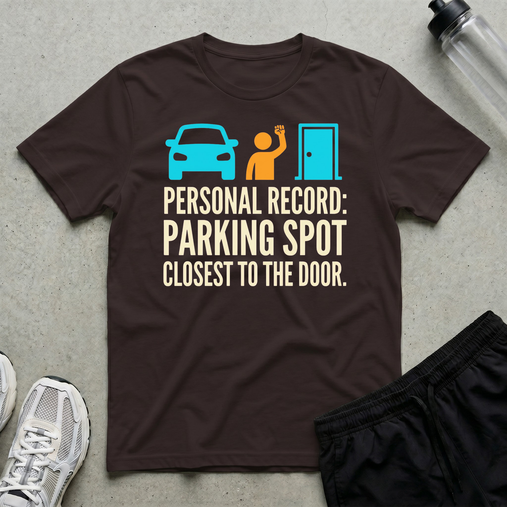 Parking Spot Record T-Shirt