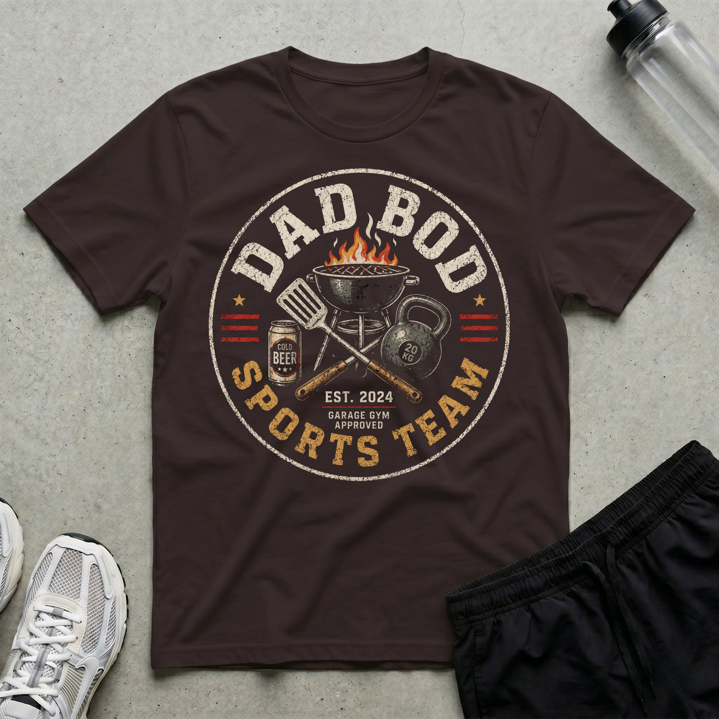 Dad Bod Sport Team T-Shirt