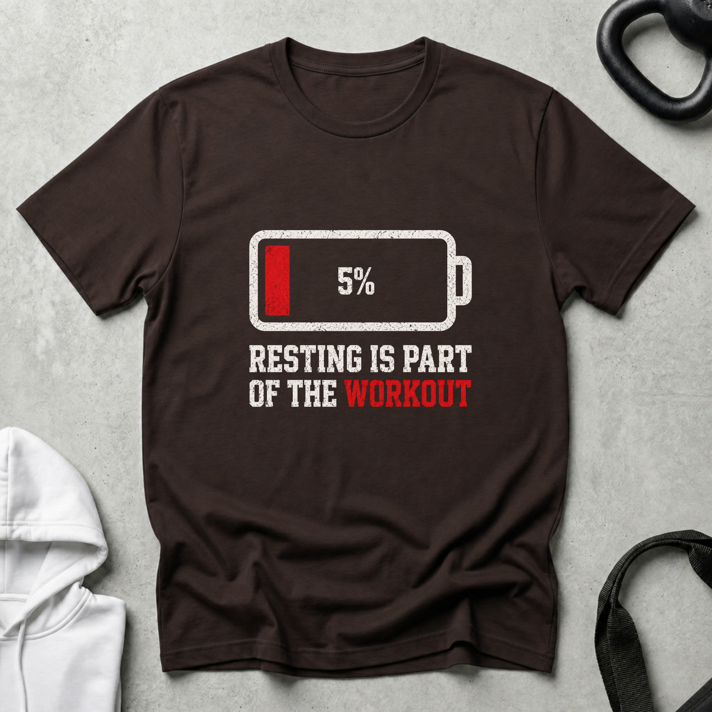 Resting is part of the workout