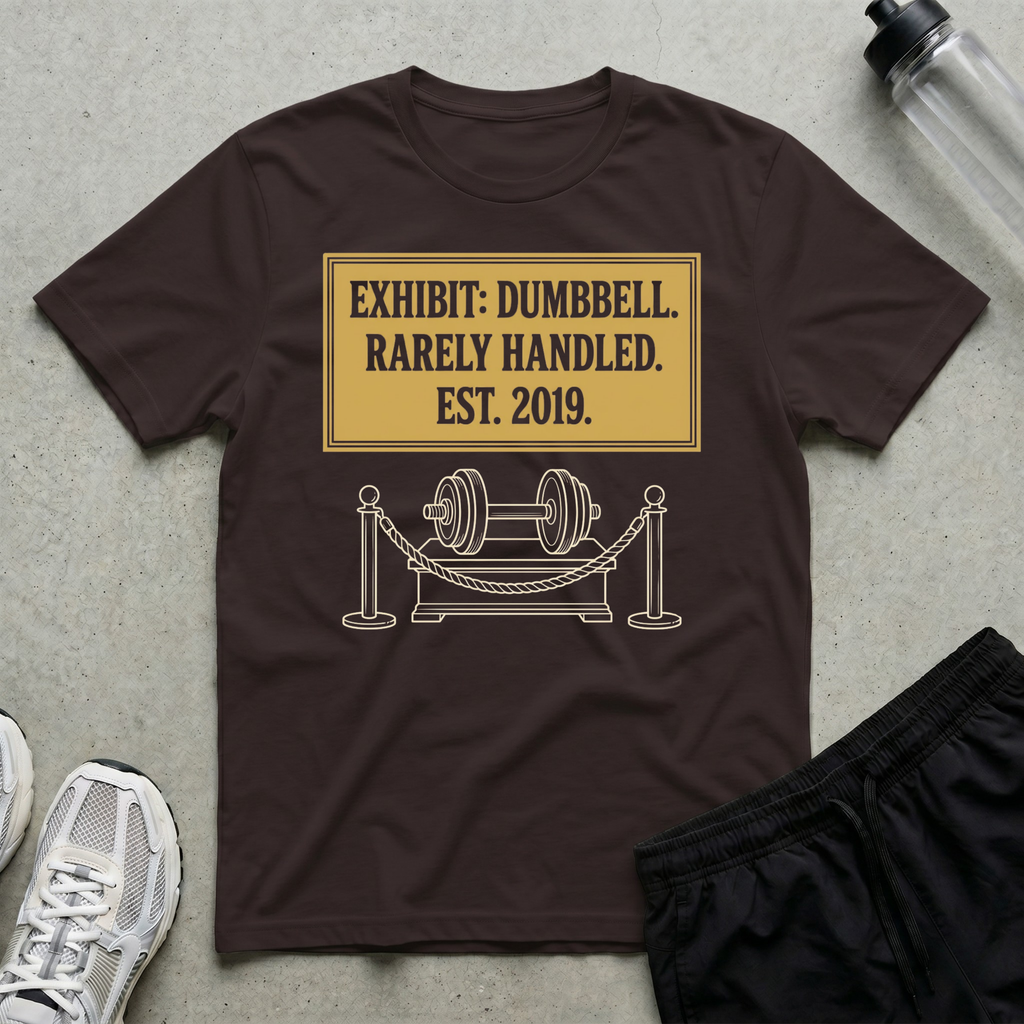 Notice Exhibit Dumbbell T-Shirt
