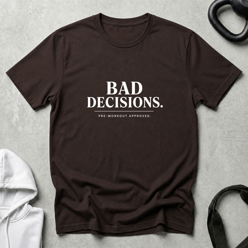 bad decisions typo