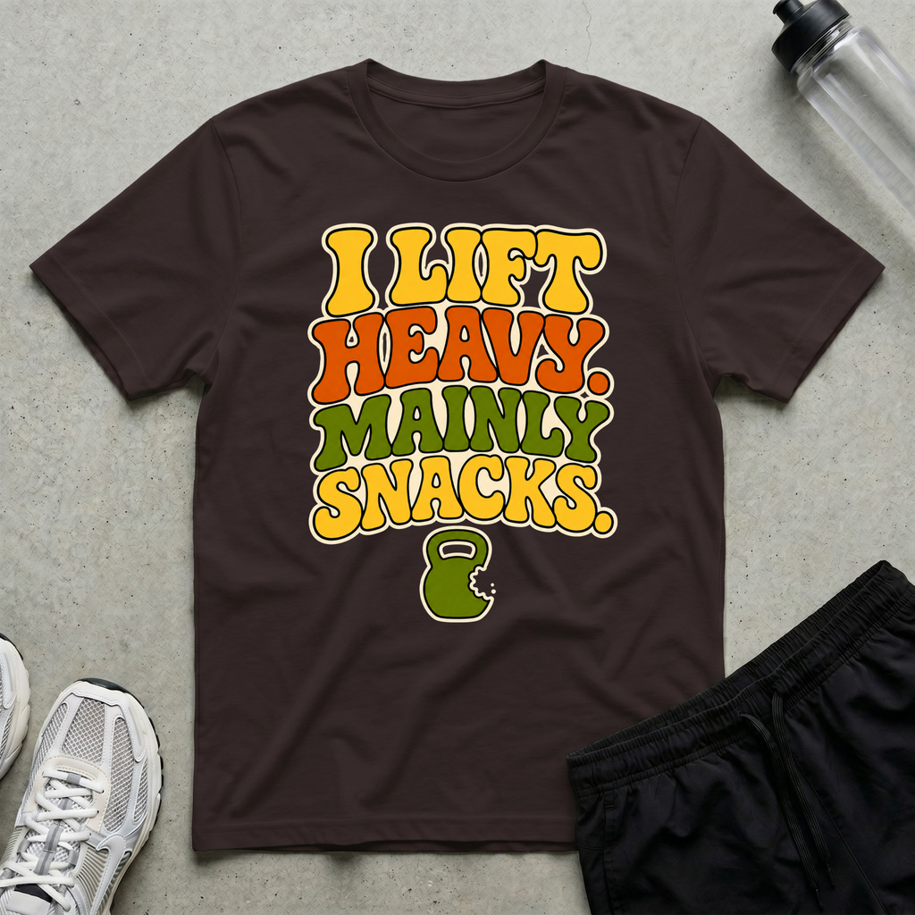 I Lift Mainly snacks T-Shirt