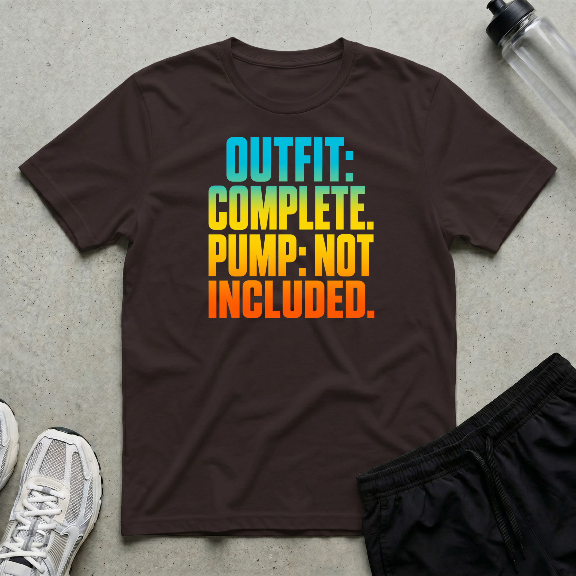 Outfit Complete Pump Not T-Shirt