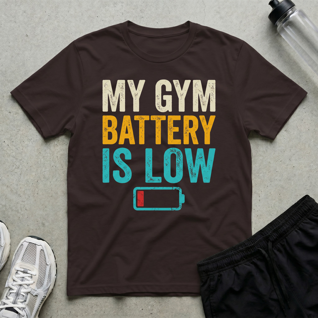 Gym Battery Low T-Shirt