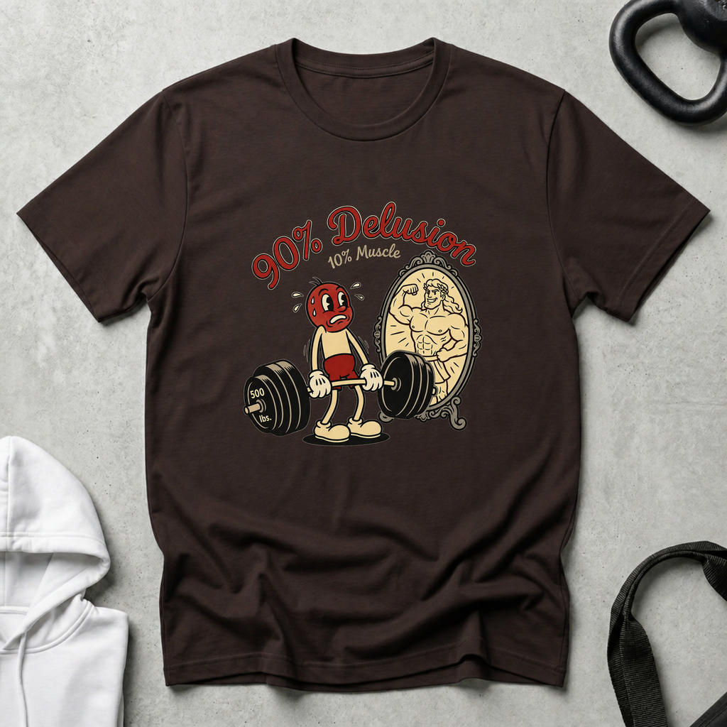 90% delusion T‑Shirt