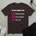 My Daily Workout Plan T-Shirt