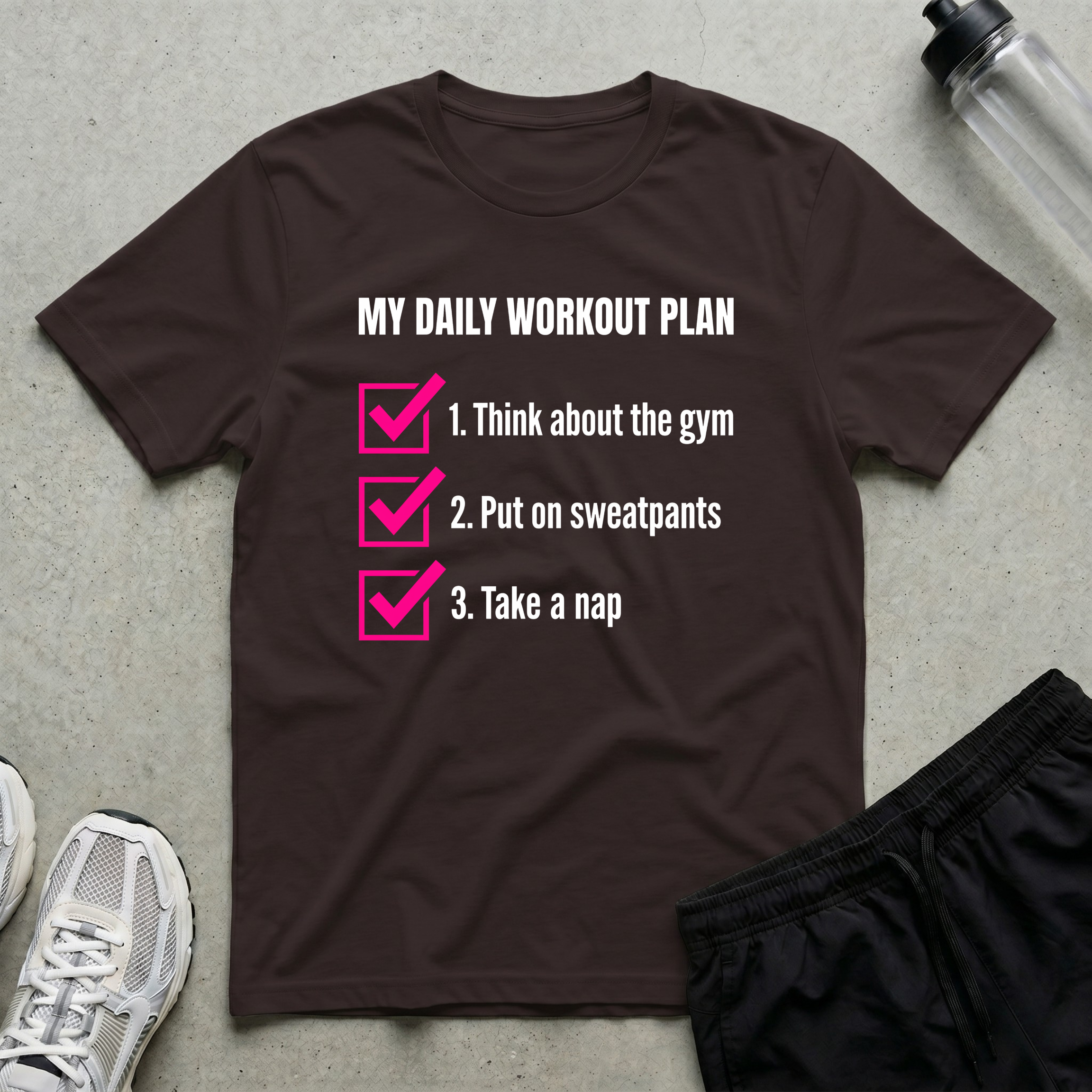My Daily Workout Plan T-Shirt