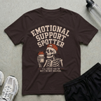 Emotional Support Spotter Rust T-Shirt