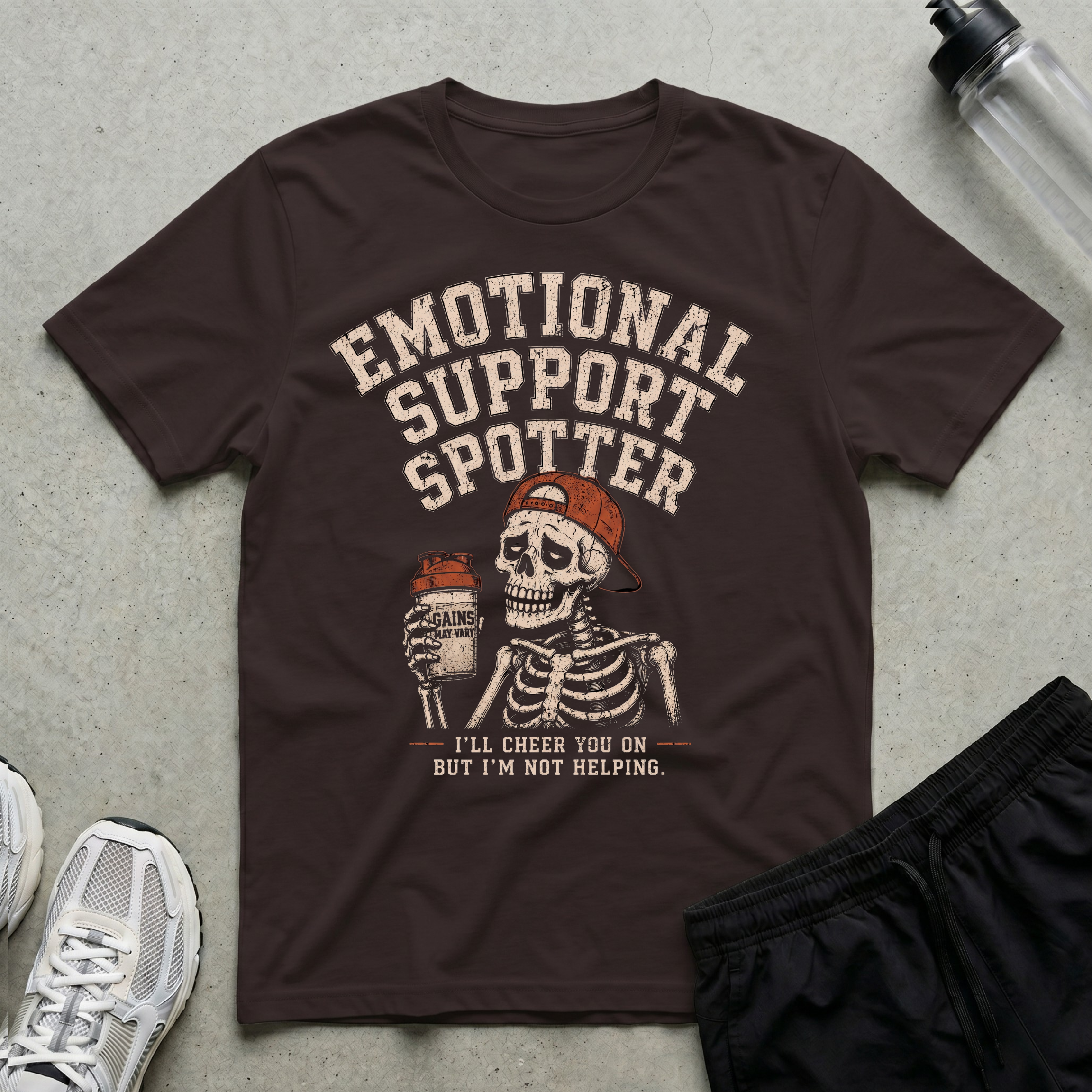 Emotional Support Spotter Rust T-Shirt