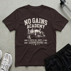 No Gains Academy T-Shirt
