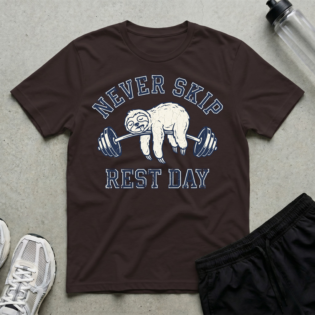 Never Skip Rest Day T-Shirt