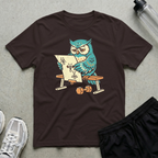 Upside Down Plan Owl T-Shirt