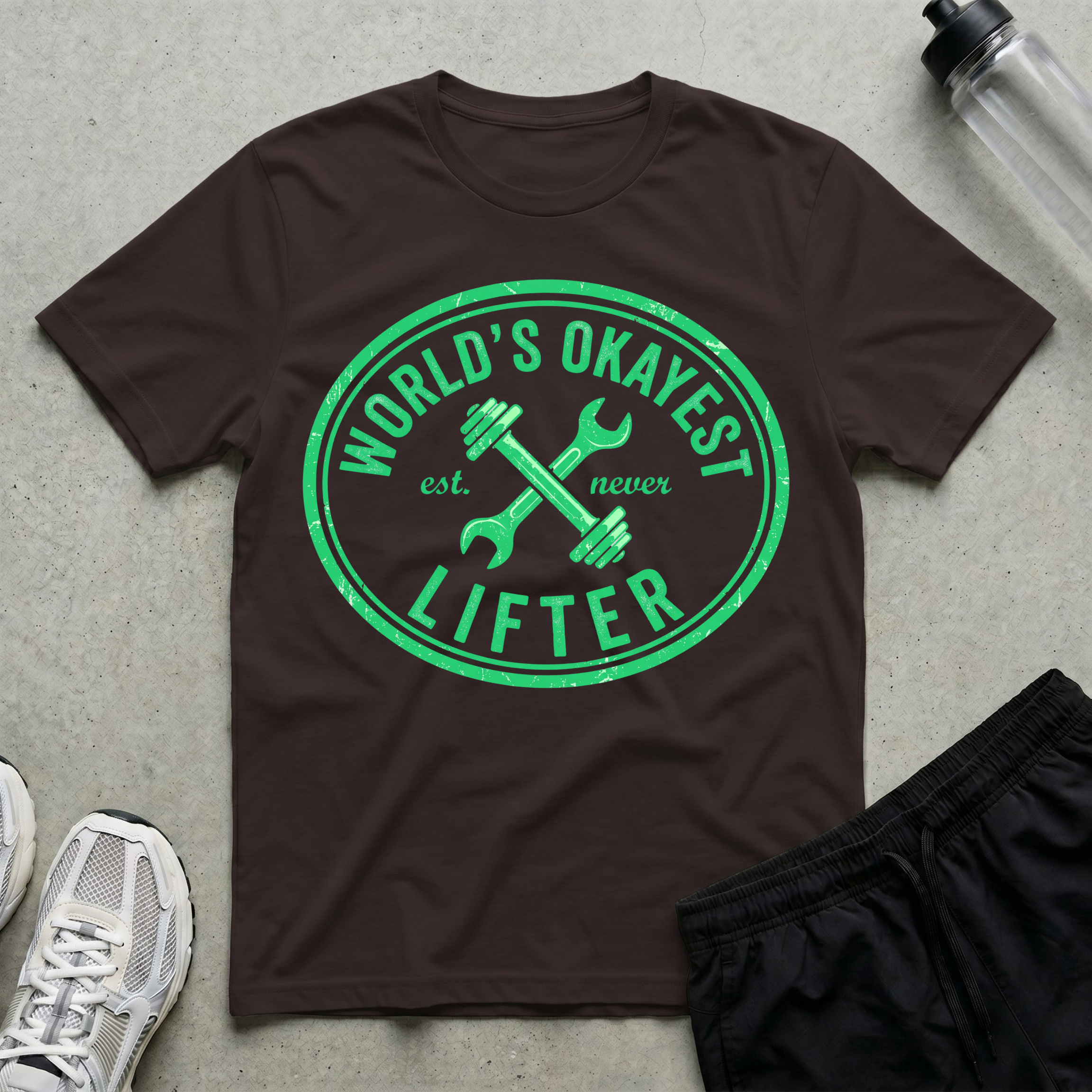 Worlds Okayest Lifter T-Shirt